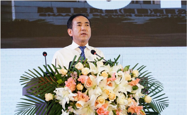 陕鼓集团党委书记、董事长李宏安致辞