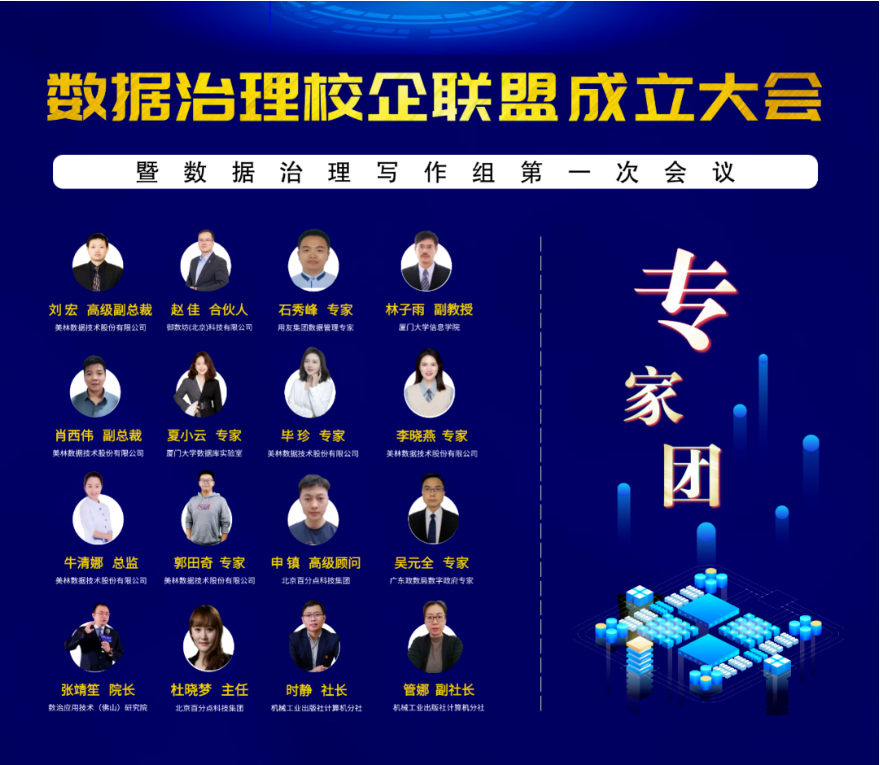 【数据治理校企联盟】正式揭牌成立，共铸数据治理新体系