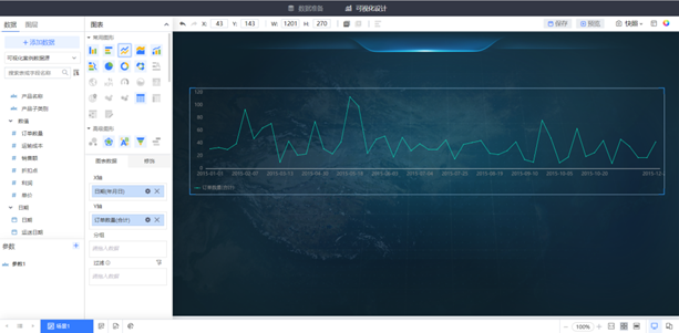 数据可视化分析-参数动态过滤